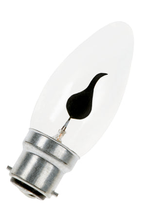 Bailey CB296240003FF - B22d C35 240V 3W Flicker Flame Bailey Bailey - The Lamp Company