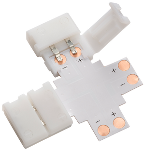 Knightsbridge CONX2P 12V / 24V LED Flex 4-way connector - Single Colour - Knightsbridge - Sparks Warehouse
