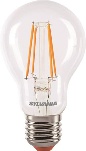 TOLEDO RETRO CHROMA A60 RED E27 SL TOLEDO RETRO CHROMA Coloured LED Light Bulbs Sylvania - The Lamp Company