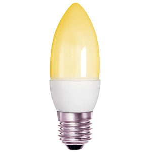 Bell Candle 240V 7W E27 Amber