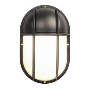 Bailey DEFA111895 - Neptune 002 Detect Half Cover Opal LED 830 1X12W Black Bailey Bailey - The Lamp Company