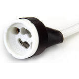 DLGU10 GU10 Lamp Holder with 200mm Insulated Lead