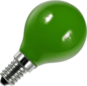 Schiefer L147215003 - E14 Filamentled Ball G45x75mm 230V 1W Green AC Non-Dim LED Bulbs Schiefer - The Lamp Company