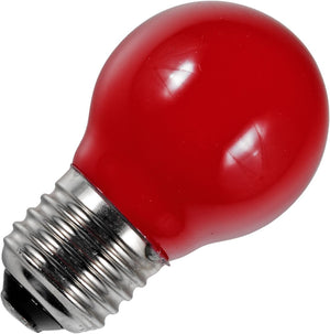 Schiefer L277215002 - E27 Filamentled Ball G45x75mm 230V 1W AC Red Non-Dim LED Bulbs Schiefer - The Lamp Company