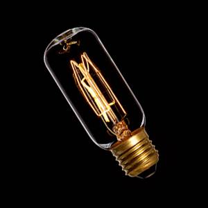 Casell 240 volts 33 watt E27 T38X110mm Clear Tubular Lamp Decorative Filament - 3000 Hours Life