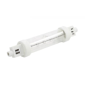 Casell IR240300R-3C - Food Catering Bulb 300w 240v 220mm R7s Heat Light Bulb With Quartz Protective Jacket