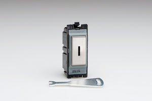 Varilight G201DKS - 20A 1-Way Double Pole Key Switch