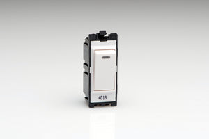 Varilight G201DNW - 20A 1-Way Double Pole Switch + Neon