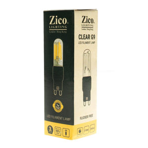 Zico ZIK070S/3W27G9C - G9 Clear 3w 2700K Zico Vintage Zico - The Lamp Company