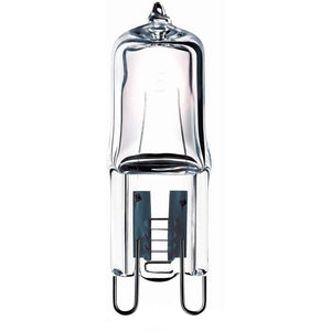 Casell Lighting 120v 25w G9 Clear Halogen Capsule Bulb