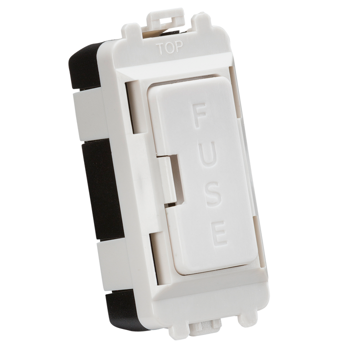 Knightsbridge GDM011U 13A fused module - white