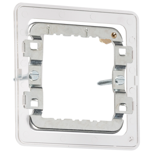 Knightsbridge GDS001F Grid Frame for Screwless Range 1 or 2 Gang - Knightsbridge - Sparks Warehouse