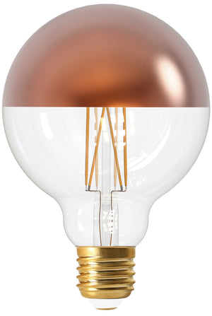 Girard Sudron 15658 - Globe D95 Filament LED "Bronze Cap" 8W E27 2700K 950Lm Dim.