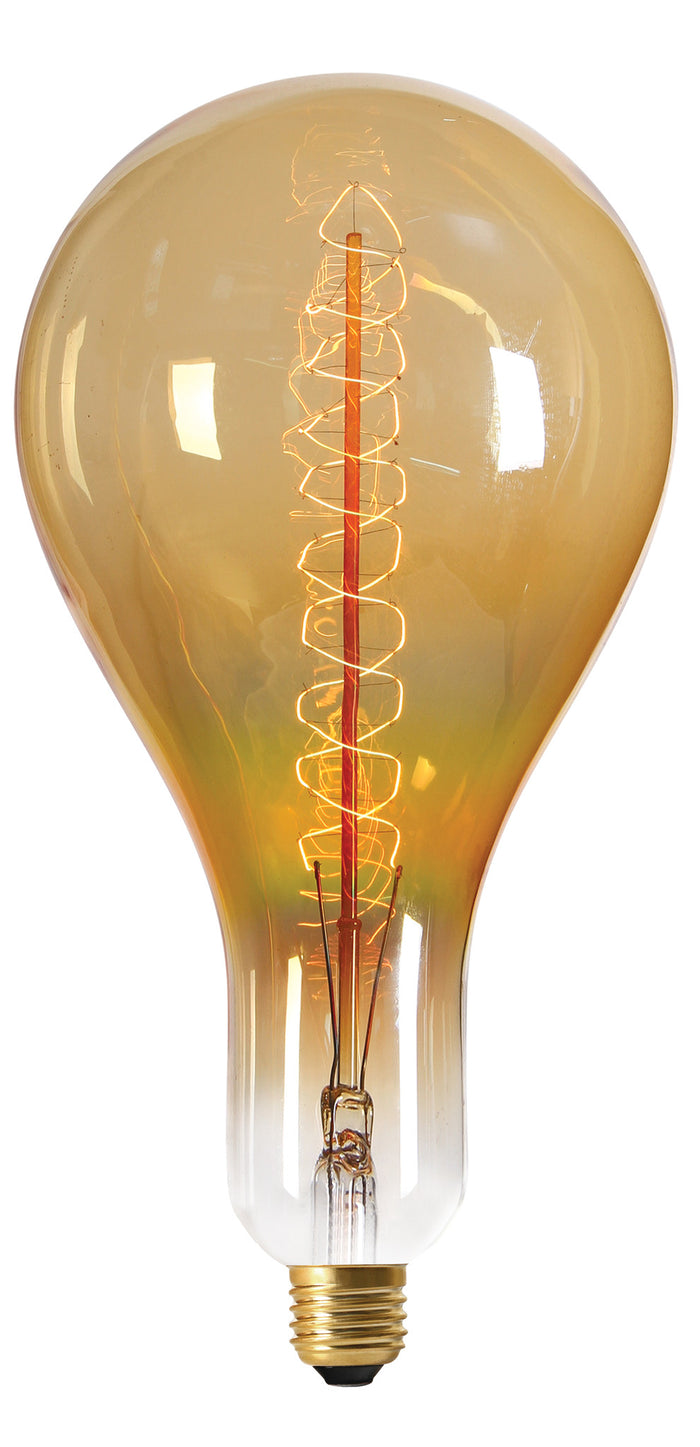 15976 - Lampe Metal filament Spiral? 290 mm 40W E27 2000K 130Lm Amb.