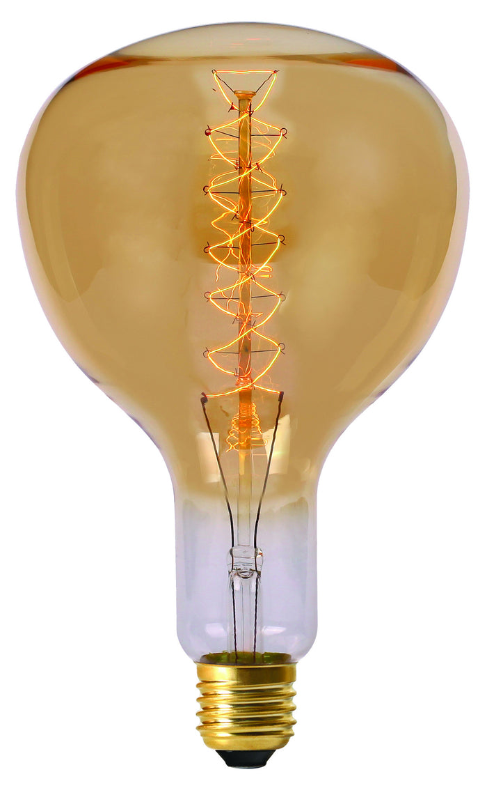 15981 - Lampe Poire R180 Metal filament Spiral? 40W E27 2000K 130Lm Amb.