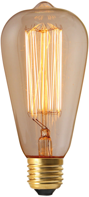 15993 - Edison Metal filament Vertical 40W E27 2200K 160Lm Cl.  The Lampco - The Lamp Company