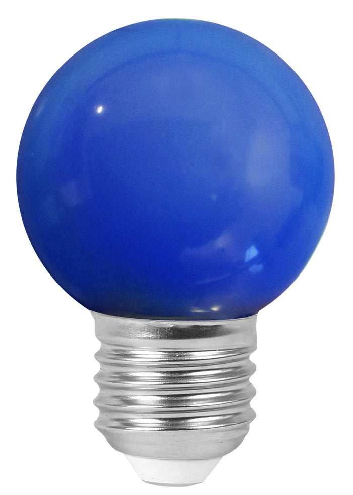 160138 - Golfball LED 1W E27 30Lm Blue