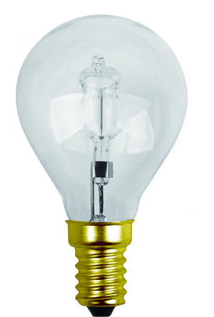 163013 - Golfball G45 Eco-Halo 46W E14 2750K 702Lm Dim. Cl. Halogen Energy Savers Girard Sudron - The Lamp Company