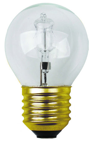 163015 - Golfball G45 Eco-Halo 30W E27 2750K 410Lm Dim. Cl. Halogen Energy Savers Girard Sudron - The Lamp Company