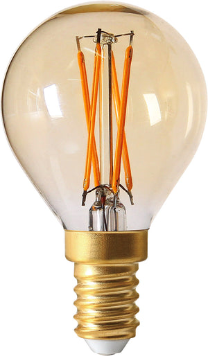 Girard Sudron 165461 - Golfball G45 Filament LED 4W E14 2200K 260Lm Dim. Amb.
