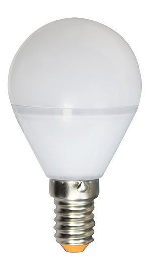 167196 - Golfball G45 LED 330° 5W E14 2700K 400Lm Dim.Frosted 330° Girard Sudron - The Lamp Company