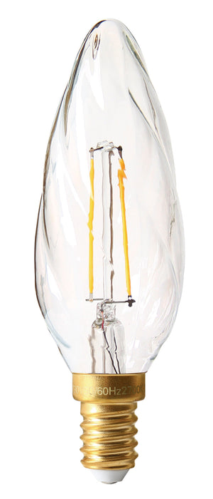 713190 - Candle F6 Filament LED 2W E14 2700K 220Lm Cl. GS LED Filament The Lampco - The Lamp Company