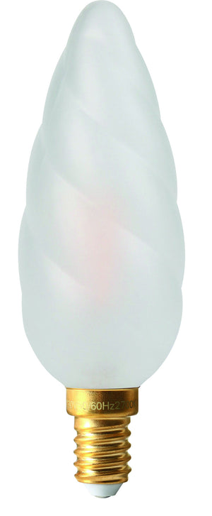 713202 - Candle F15 Filament LED 4W E14 2700K 300Lm Dim. Mat GS LED Filament The Lampco - The Lamp Company