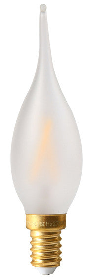 713776 - Candle GS4 Filament LED 4W E14 2700K 300Lm Dim. Mat GS LED Filament The Lampco - The Lamp Company