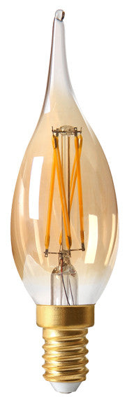 713778 - Candle GS4 Filament LED 4W E14 2500K 280Lm Dim. Amb. GS LED Filament The Lampco - The Lamp Company