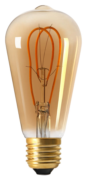 716603 - Edison Filament LED LOOPS 5W E27 2000K 260Lm Amb GS LED Filament The Lampco - The Lamp Company