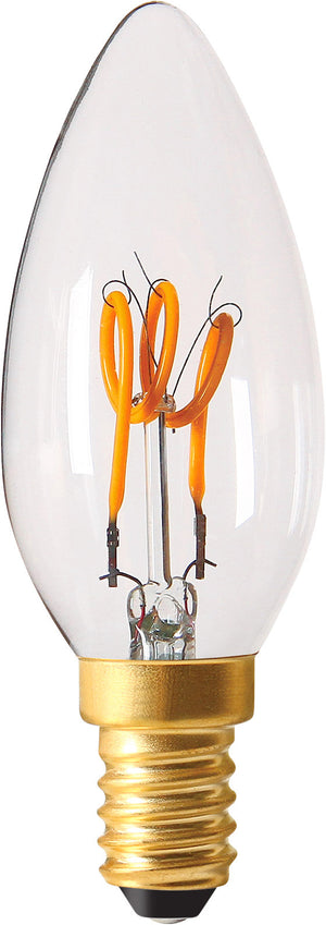 Girard Sudron 716614 - Candle C35 Filament LED LOOPS 2W E14 2200k 110Lm Cl.