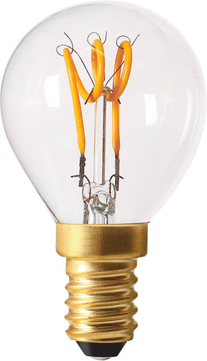 Girard Sudron 716615 - Golfball G45 Filament LED LOOPS 2W E14 2200K 110Lm Cl.