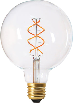 Girard Sudron 716621 - Globe G125 Filament LED TWSITED 5W E27 2200K 300Lm Cl.