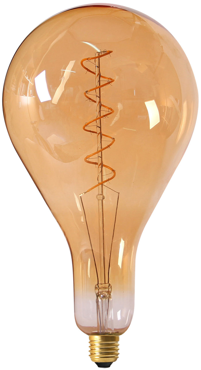Girard Sudron 716623 - Big Bulb Filament LED TWISTED 290mm 6W E27 2000K 300Lm Dim. Amb.