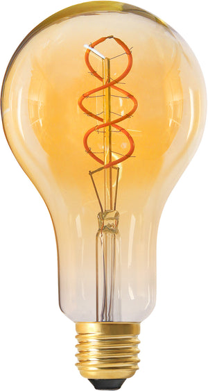 Girard Sudron 716626 - Big Bulb Filament LED TWISTED 180mm 4W E27 2000K 200Lm Dim. Amb.