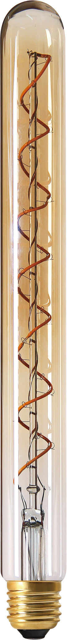 Girard Sudron 716628 - Tube T30 Filament LED TWISTED 300mm 4W E27 2000K 200Lm Dim. Amb.