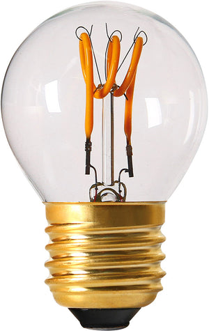 Girard Sudron 716631 - Golfball G45 Filament LED LOOPS 2W E27 2200K 110Lm Cl.