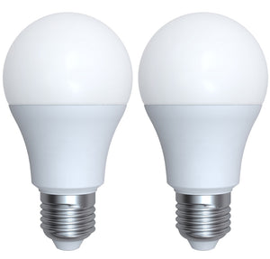 998635 - Ecowatts - Standard A60 (2pcs) LED 270° 9W E27 2700K 806Lm Milky EcoWatts LED 270° The Lampco - The Lamp Company