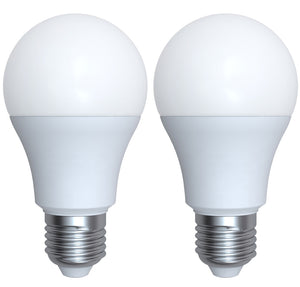 998644 - Ecowatts - Standard A60 (2pcs) LED 270° 6W E27 2700K 540Lm Milky EcoWatts LED 270° The Lampco - The Lamp Company