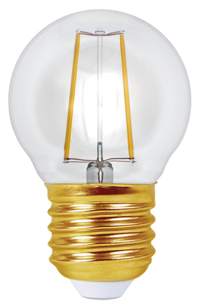 998652 - Ecowatts - Golfball G45 Filament LED 4W E27 2700K 420Lm Cl.