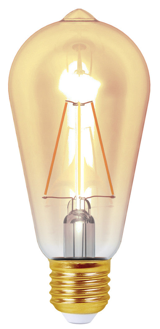 998667 - Ecowatts - Edison Filament LED 4W E27 2200K 360Lm Amb.