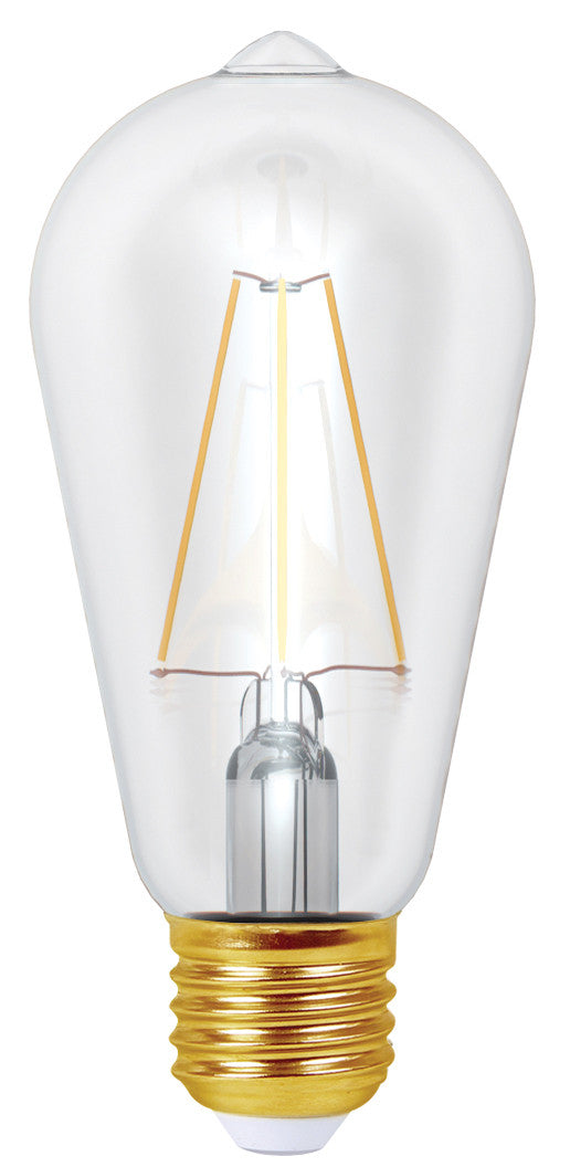 998668 - Ecowatts - Edison Filament LED 4W E27 2700K 400Lm Cl.