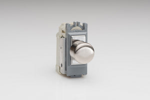 Varilight GJP300S - 2-Way Push-On/Off Rotary LED Dimmer 0-300W (1-30 LEDs) (1 Grid Space)
