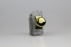 Varilight GPINTV - Intermediate Push-On/Off Switch Module (Dummy Dimmer) 6A (1 Grid Space)