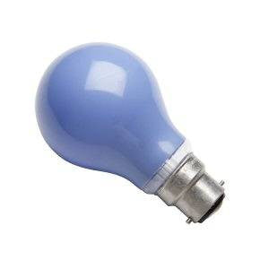 GL25BC-B - 240v 25w Ba22d Blue – The Lamp Company