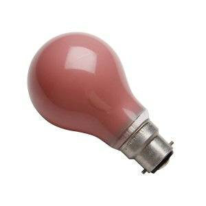GL25BC-R-BE - 240v 25w Ba22d Red