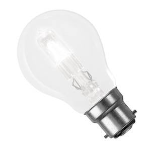 GL28BC-H-SY - 240v 28w B22d Clear Halogen A55