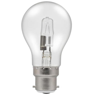 Casell GL42BC-H-CA - GLS 42w B22d/BC 240v Energy Saving Halogen Bulb. 55mm. Replaces 60w Bulb