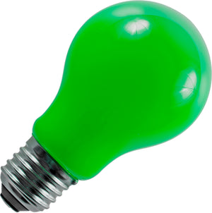 Schiefer 276015003 - E27 Filamentled GLS A60x105mm 230V 1W Green AC Non-Dim LED Bulbs Schiefer - The Lamp Company