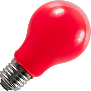 Schiefer 276015002 - E27 Filamentled GLS A60x105mm 230V 1W Red AC Non-Dim LED Bulbs Schiefer - The Lamp Company